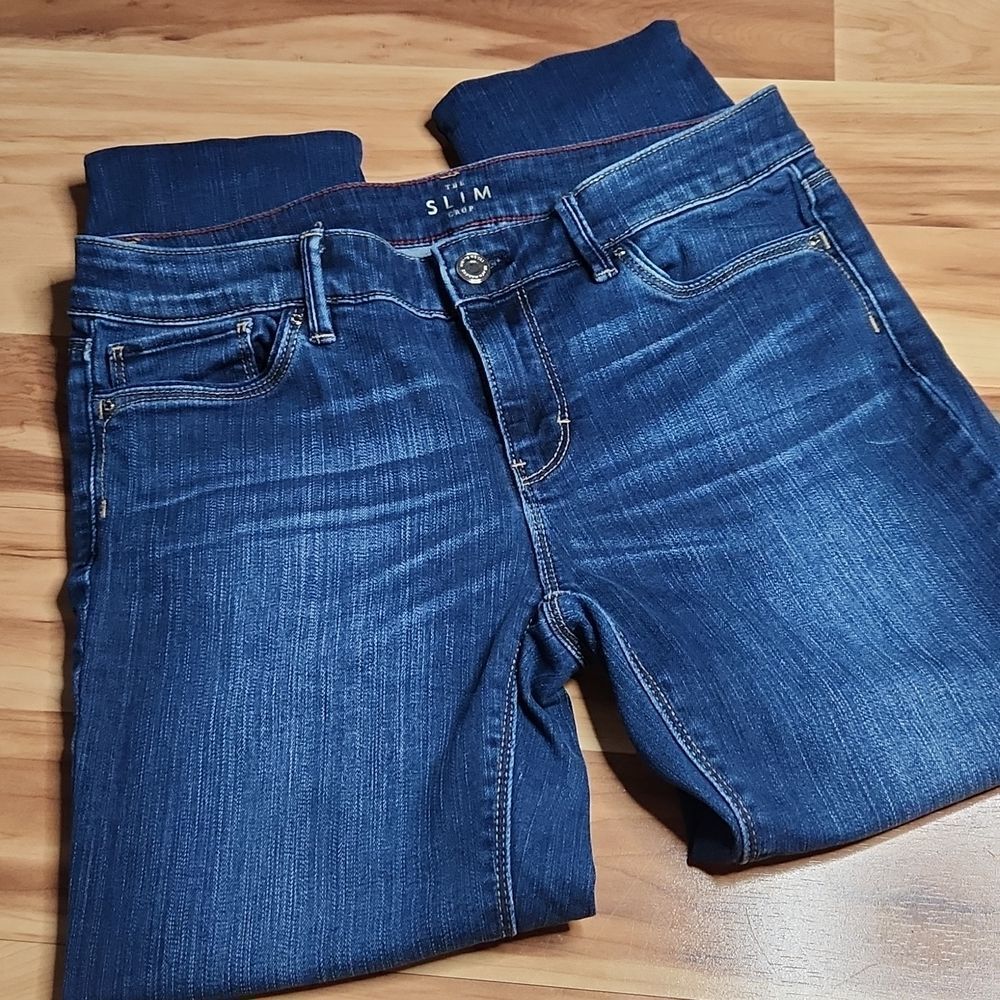 White House Black Market Women's Cropped Jeans - SIZE 2